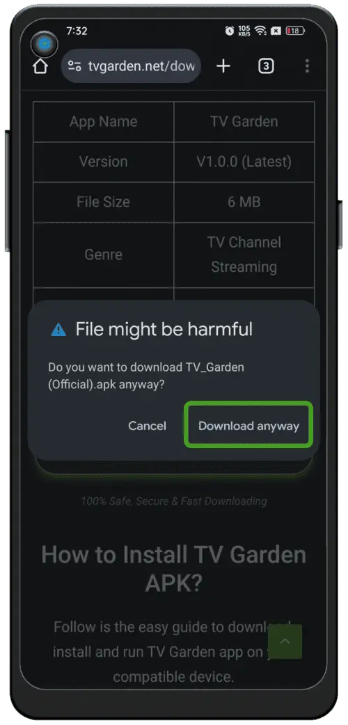 Download relaxation TV App
